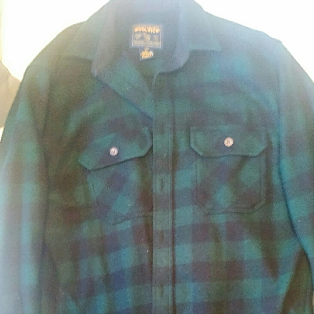 Woolrich heavy flannel shirt